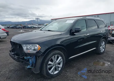 2013 Dodge Durango Crew from USA, damaged, VIN 1C4RDJDG4DC699615